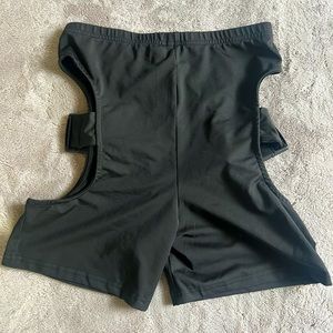 Buckle Biker Shorts (Rave/Festival/Night Out)